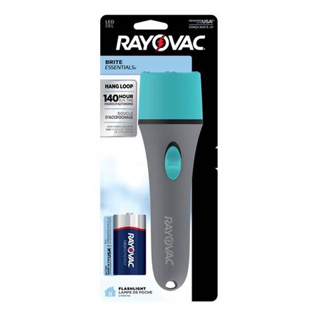 Rayovac Flashlight Led 20L Turq BEH1D-BA